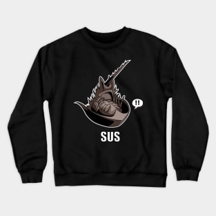 Suspicious Horseshoe Crab Crewneck Sweatshirt